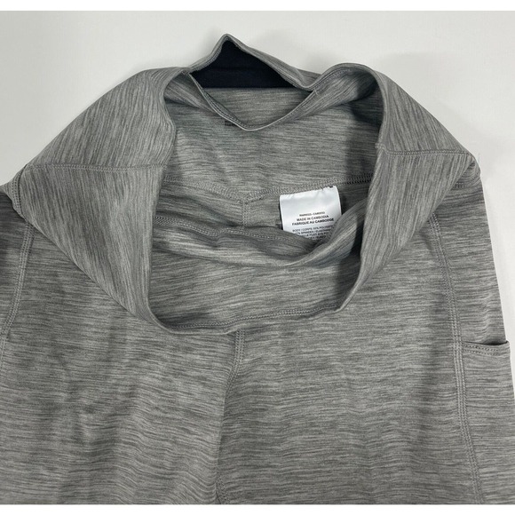 NIKE Women Training Crop Mesh Tights Grey Black CJ1816 091 - Small - Picture 8 of 12